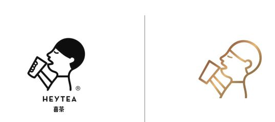喜茶调整了LOGO，你发现了吗